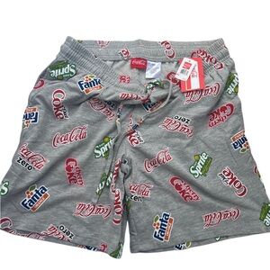 Coca-Cola Branded Grey Shorts